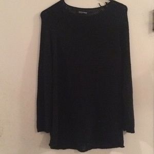 American apparel crocheted sweater